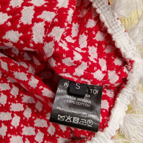 DoDo Bar Or Jacquard Knit Belted Mini Skirt Size S - Picture 7 of 9